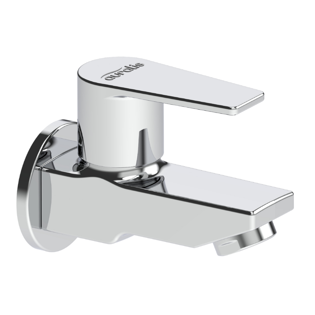 astra bib cock with wall flange