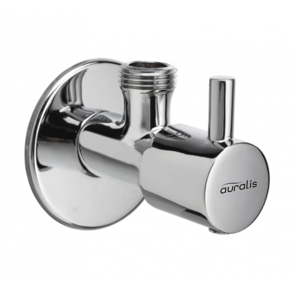auralis angle valve with wall flange stick handle