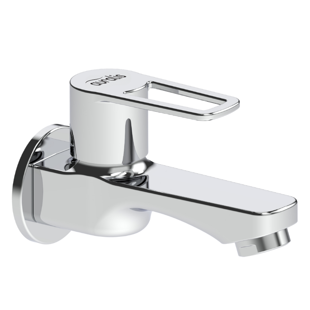 cosmo bib cock long body with wall flange