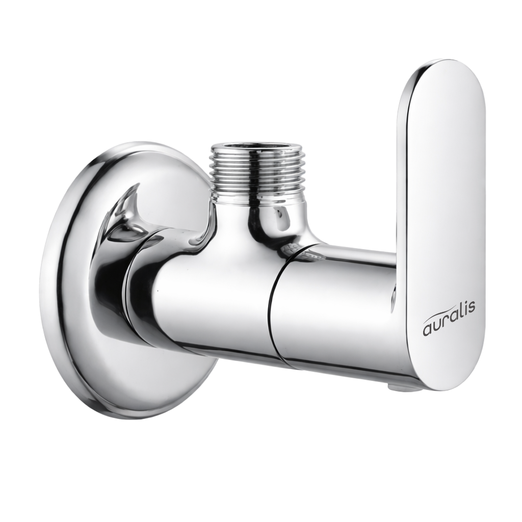 orion angular stop cock with wall flange