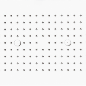 2-In-1 Chrome Ceiling Shower with Rain and Mist function